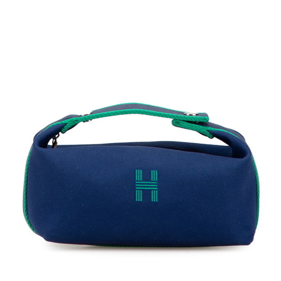 HERMES Navy Pouch - Picture 1 of 11